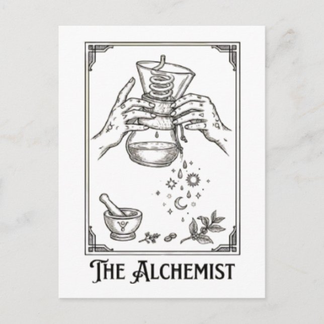 The Coffee Alchemist Postcard (Front)
