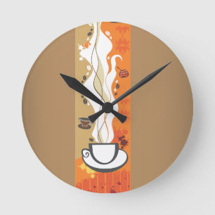 The Coffee Cup Wall Clock