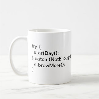The Coffee Exception Handler Coffee Mug