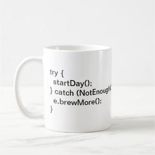 The Coffee Exception Handler Mug