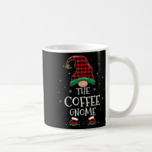 The Coffee Gnome Xmas Family Matching Plaid Christ Coffee Mug