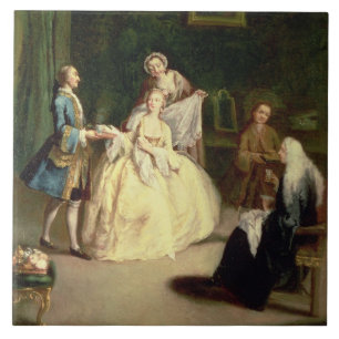 The Coffee House Ceramic Tile