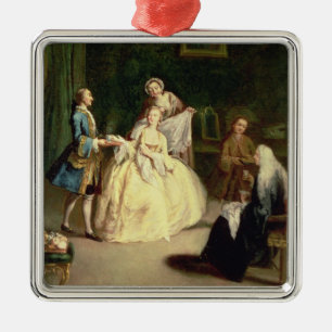 The Coffee House Metal Tree Decoration