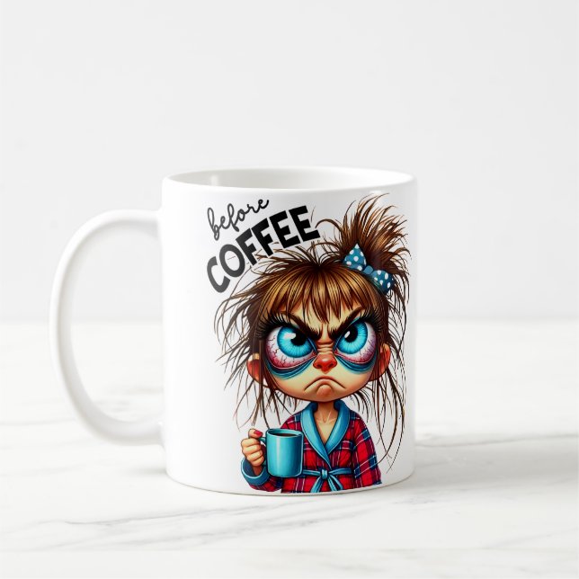 The coffee monster in me mug (Left)