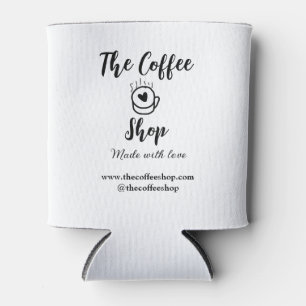 The coffee shop and website social media business can cooler