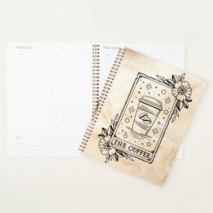The Coffee Tarot Card Planner
