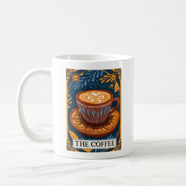 The Coffee Tarot  Mug (Left)