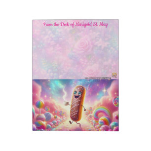 The Coffee & Tea Collection Fancy Doughnut Notepad