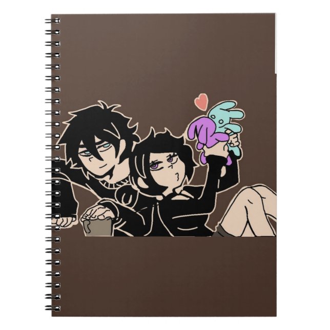 The coffin of andy and leyley notebook (Front)