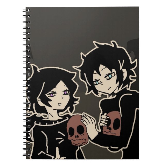 The coffin of andy and leyley notebook (Front)