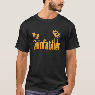 The Coinfather Miner Trader Blockchain HODL Crypto T-Shirt