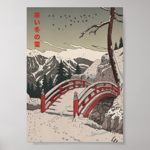 The Cold winter Snow Poster