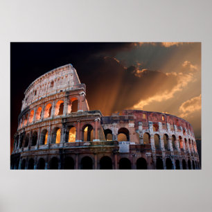 The Coliseum of Ancient Rome Poster