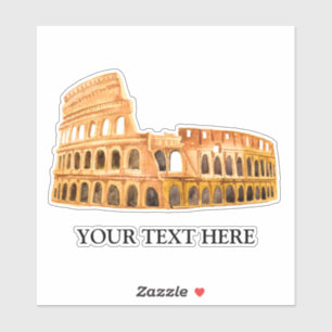 The Coliseum Rome, Italy Personalised Design