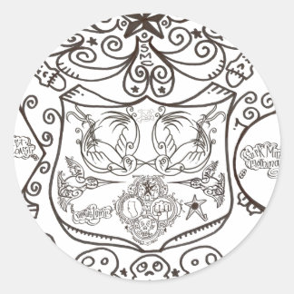 "THE COLLECTION" CLASSIC ROUND STICKER