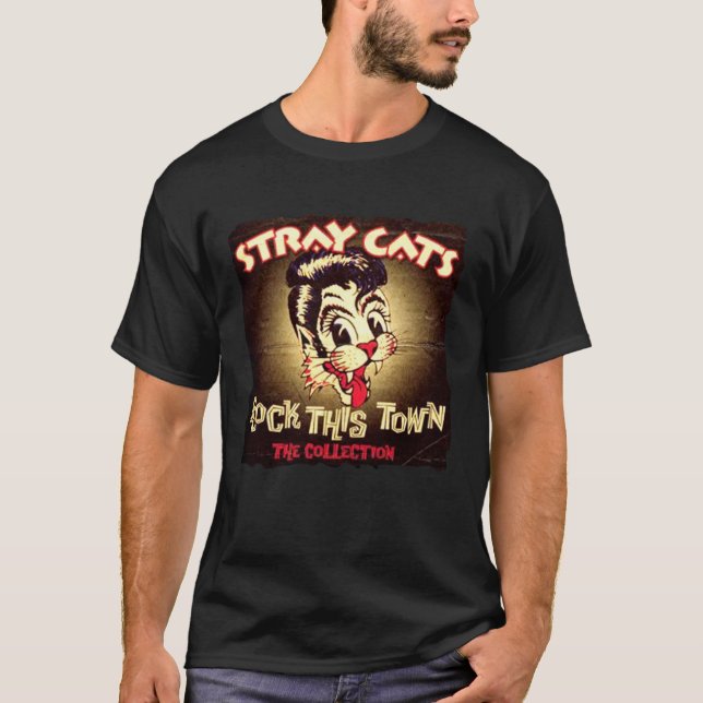 The collection the stray cats band art gift6 T-Shirt (Front)