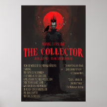 The Collector - Infernal Warden Horror Poster