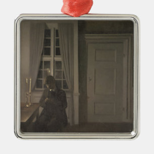 The Collector of Coins, 1904 Metal Ornament