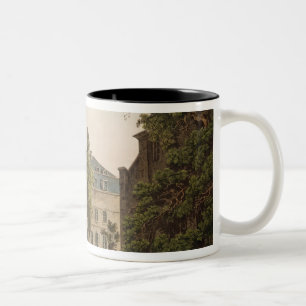 The College de Navarre in Paris Two-Tone Coffee Mug