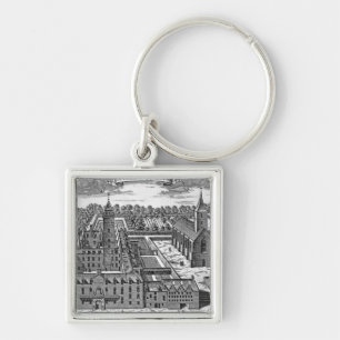 The College of Glasgow, from 'Theatrum Key Ring