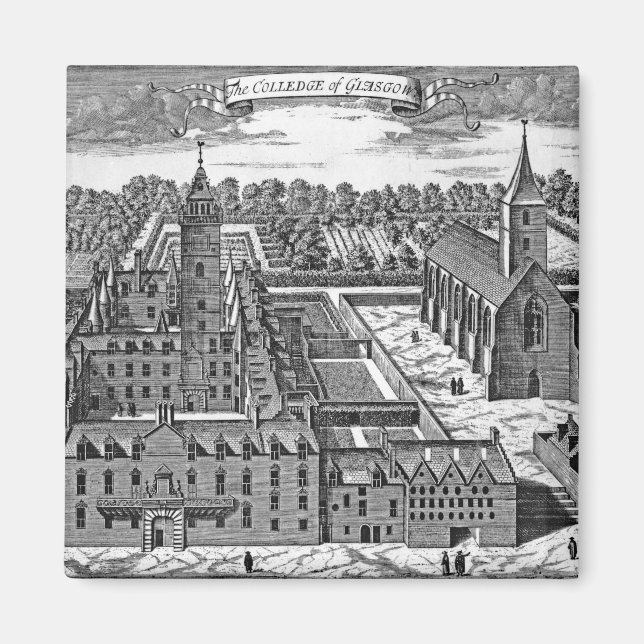The College of Glasgow, from 'Theatrum Magnet (Front)