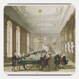 The College of Physicians Square Sticker