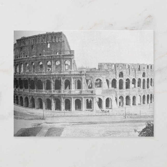 The Colliseum in Rome, ca. 1890 Postcard (Front)
