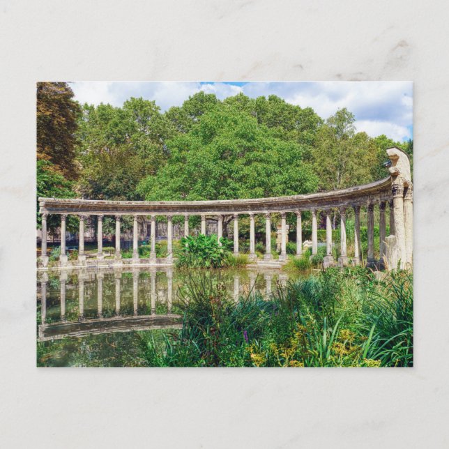The colonnade in the Parc Monceau - Paris, France Postcard (Front)