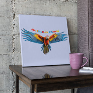 The colorful Australian Parrot Poster