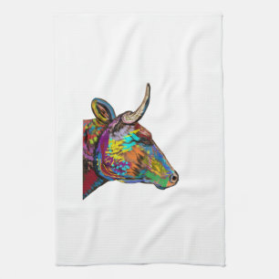 THE COLORFUL WOW TEA TOWEL