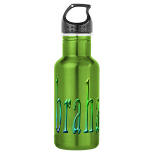 "The Colors of Abraham: A Journey in Green, Blue, 532 Ml Water Bottle