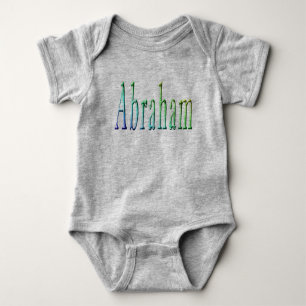 "The Colors of Abraham: A Journey in Green, Blue, Baby Bodysuit
