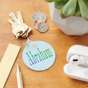 "The Colors of Abraham: A Journey in Green, Blue, Key Ring