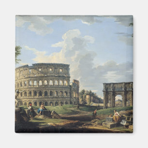 The Colosseum and the Arch of Constantine Magnet