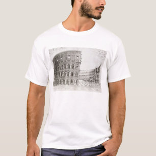 The Colosseum, built in AD 80 (engraving) T-Shirt