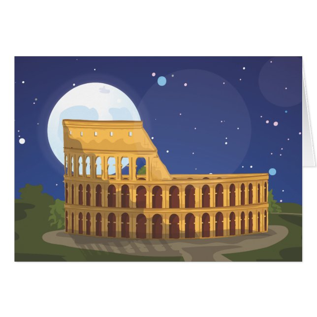 The Colosseum Of Rome (Front Horizontal)