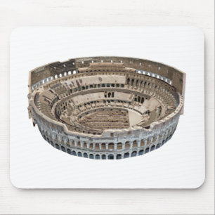 The Colosseum of Rome: 3D Model: Mouse Pad