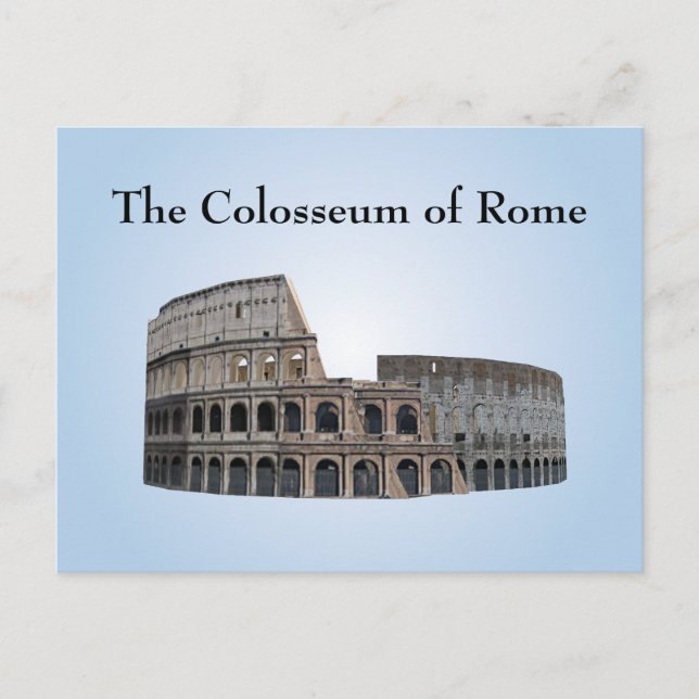 The Colosseum of Rome: Postcards (Front)