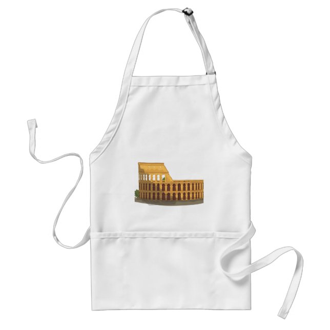 The Colosseum Of Rome Standard Apron (Front)