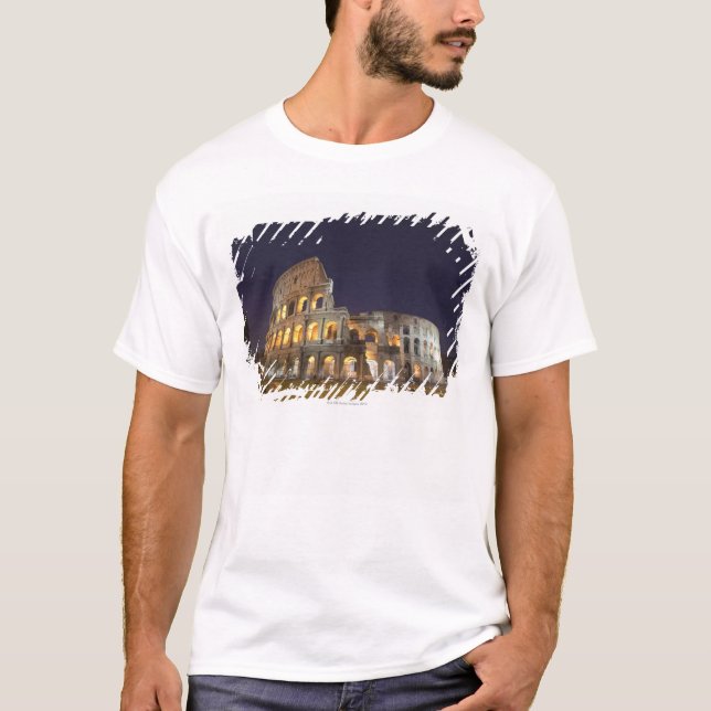 The Colosseum or Roman Coliseum, originally the T-Shirt (Front)