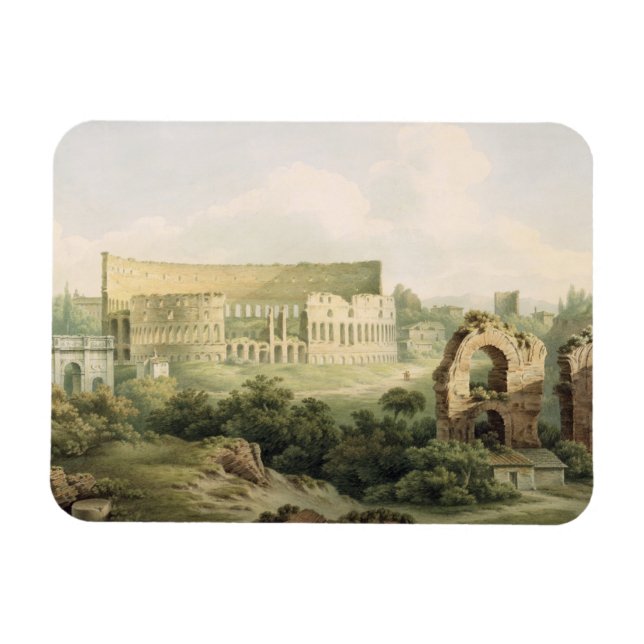 The Colosseum, Rome, 1802 (w/c over graphite on wo Magnet (Horizontal)