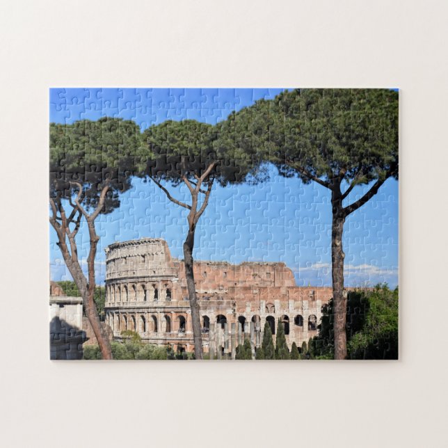 The Colosseum - Rome Colosseo - 11x14 - 252 pcs Jigsaw Puzzle (Horizontal)