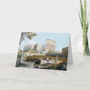The Colosseum, Rome   Giovanni Battista Busiri Card