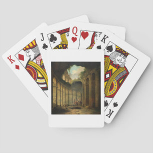The Colosseum, Rome (oil on canvas) Playing Cards