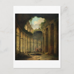 The Colosseum, Rome (oil on canvas) Postcard