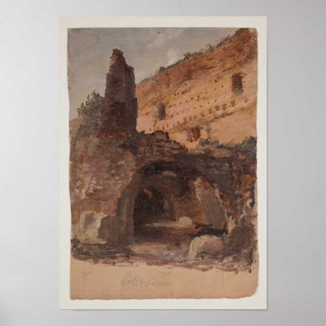 The Colosseum — Thomas Cole (Rome) Poster (Front)