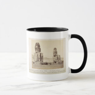 The Colossi of Memnon, statues of Amenhotep III, X Mug