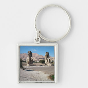 The Colossi of Memnon, statues of Amenhotep Key Ring