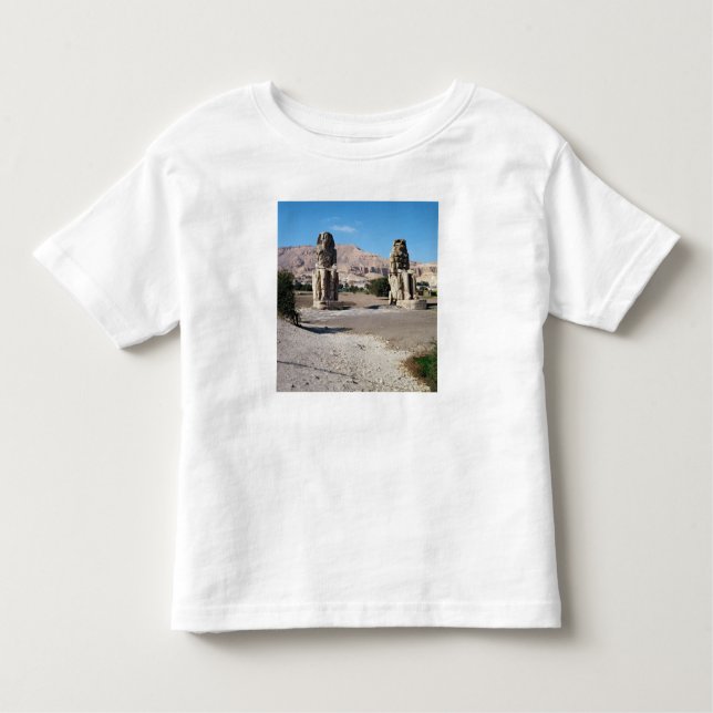 The Colossi of Memnon, statues of Amenhotep Toddler T-Shirt (Front)