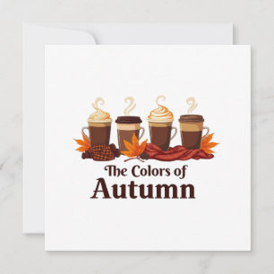 The colour of autumn Pumpkin Spice Coffee Fall Announcement